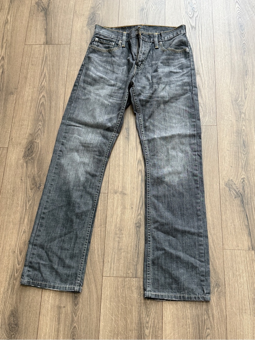 Levi's 514 Slim Straight Jeans - Charcoal